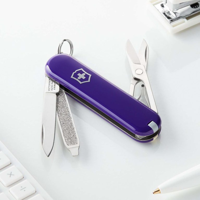 Victorinox Swiss Army Classic Sd Pocket Knife Purple Mm