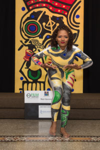 Actor Dancer Monique Wilburn at The Art of Women: A Celebration of Diversity - Oct 5, 2018