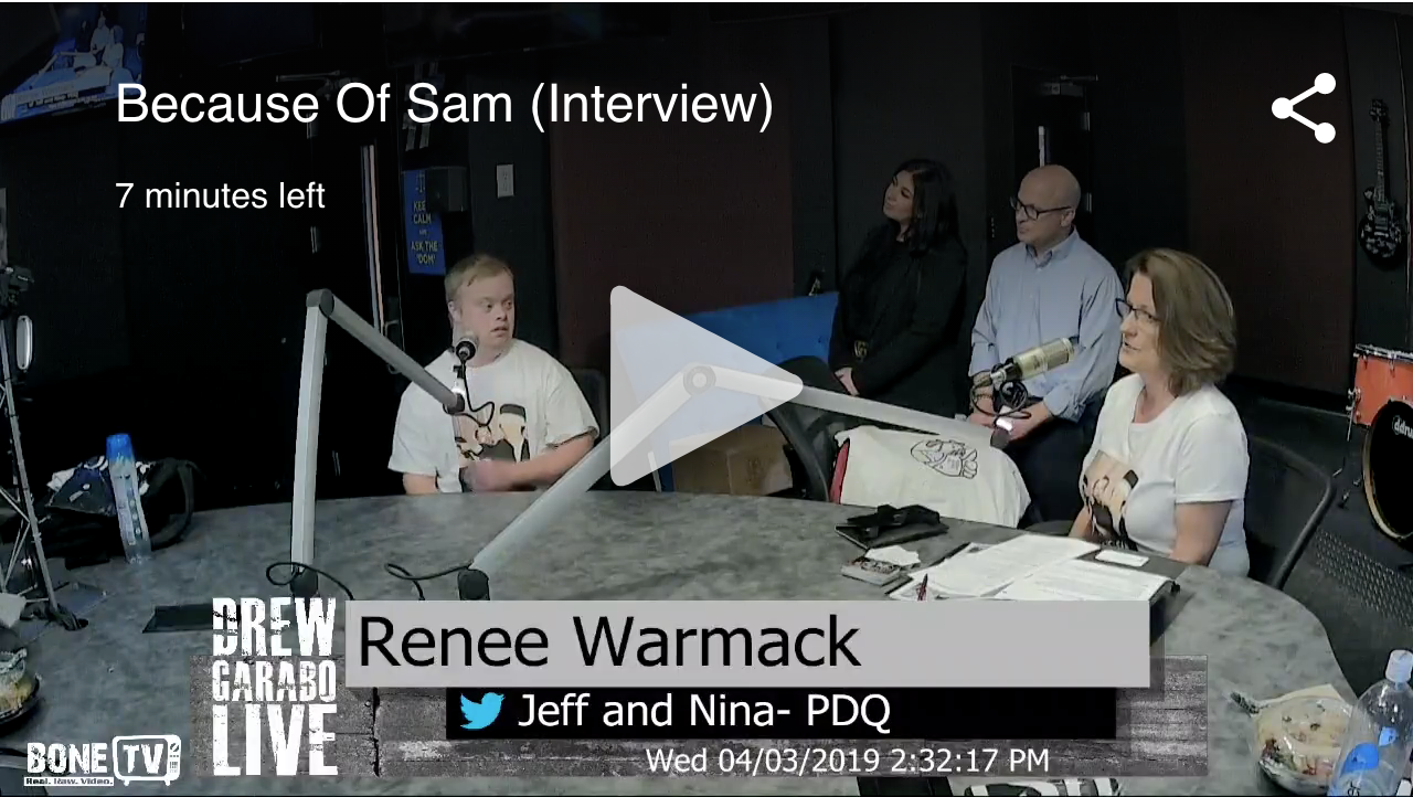 Renee Warmack on Drew Garabo Live Radio Show