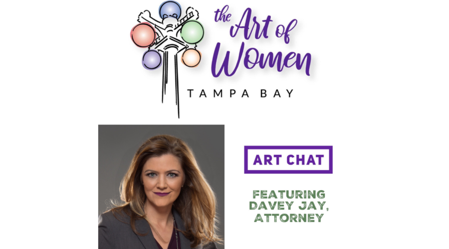 Davey Jay Interview The Art of Women Tampa Bay - Art Chat with Renee Warmack