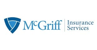 McGriff Insurance Services logo image - title sponsor for Because of Sam Event