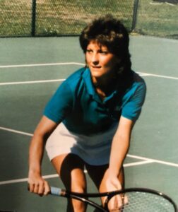 Renee Warmack playing tennis - blog post