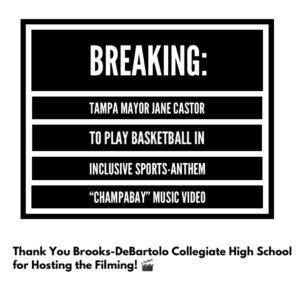Tampa Mayor Jane Castor to play Basketball in Music Video It's Game Time