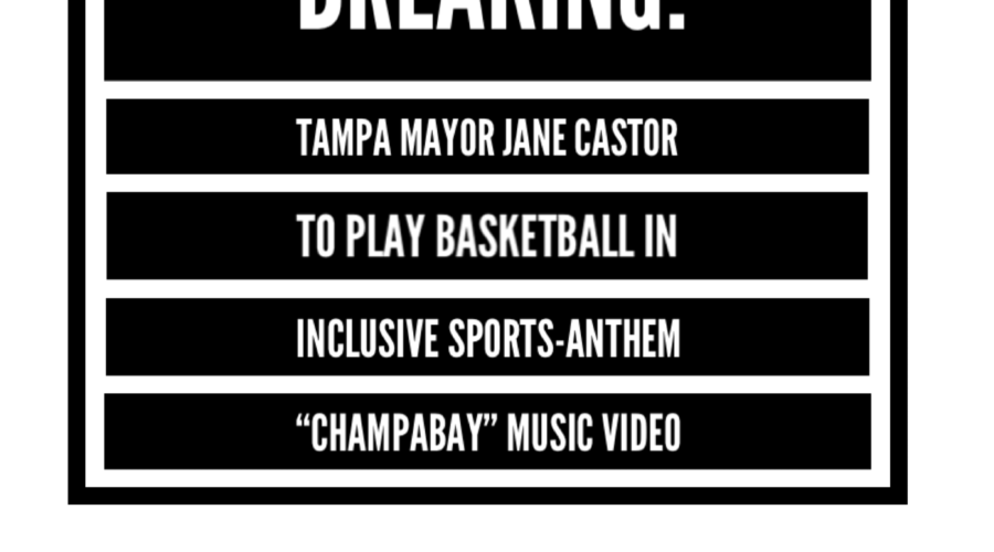 Tampa Mayor Jane Castor to play Basketball in Music Video It's Game Time